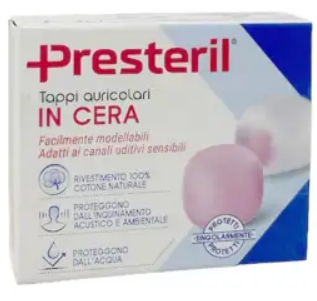 PRESTERIL Tappi Auc.Cera 20pz